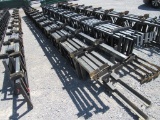 LOT OF (7) MISC STEEL TRUSSES