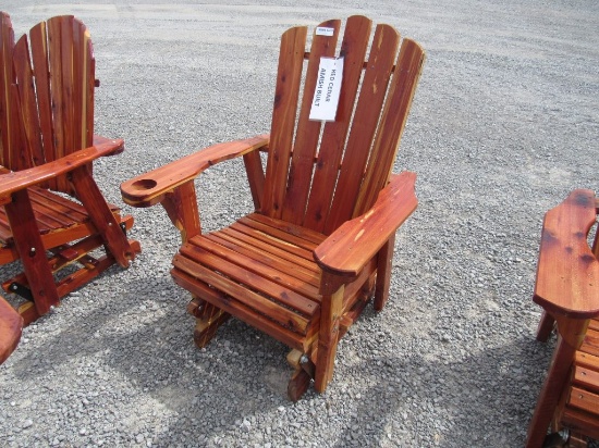 AMISH BUILT CEDAR GLIDER