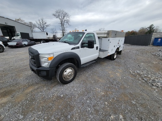 2012 FORD F450 SERVICE TRUCK