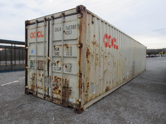 2006 GHMC HP-1AA-573 40’ SHIPPING CONTAINER