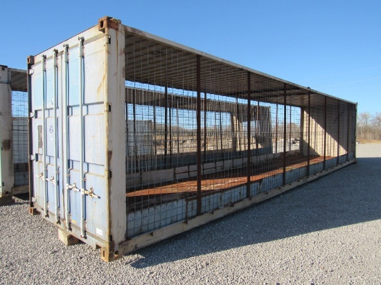 2001 XCMC 1AA-105GC40A OPEN STORAGE CONTAINER