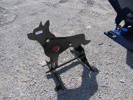 METAL COYOTE SHOOTING TARGET