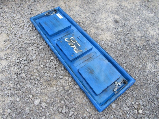 METAL FORD TAILGATE SIGN