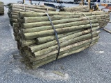 NEW LOT OF (100) WOOD POST