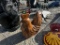 WOODEN CHICKEN DECOR