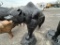 ALUMINUM BEAR ON ROCK