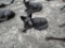 ALUMINUM FOX YARD DECOR