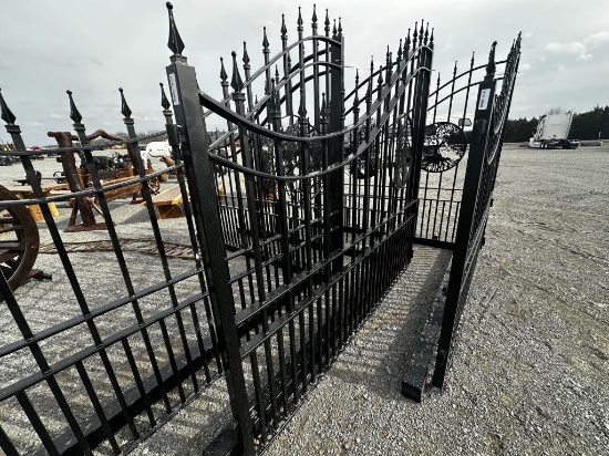 16' BI-PARTING ENTRY GATES
