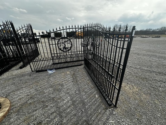 16' BI-PARTING ENTRY GATES