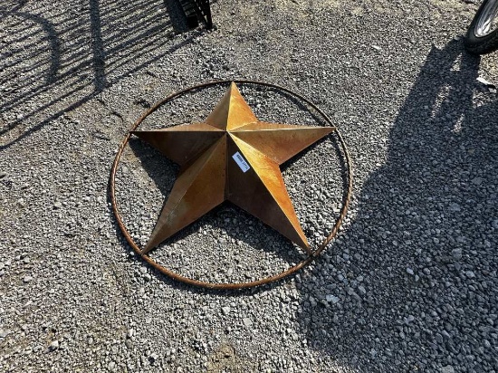 METAL 3 FT STAR