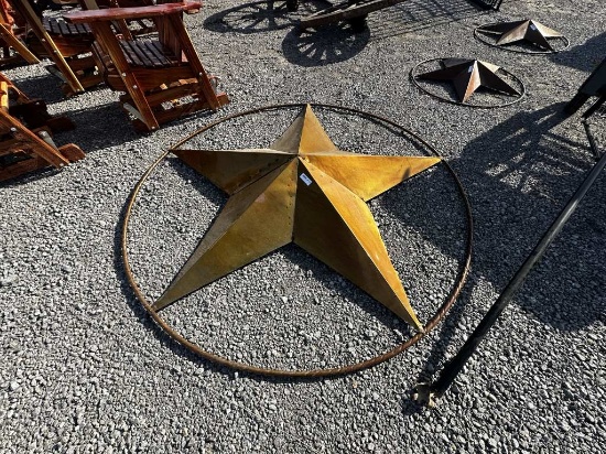 METAL 6 FT STAR