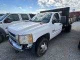 2008 CHEVROLET SILVERADO 3500HD FLATBED TRUCK
