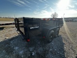 2024 TRIPLE CROWN TANDEM AXLE 7’ X 14’ DUMP TRAILE