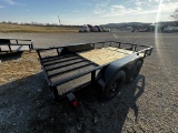 2024 TRIPLE CROWN TANDEM AXLE 6’ X 12’ TAG TRAILER