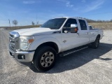 2013 FORD F350 LARIAT PICKUP TRUCK