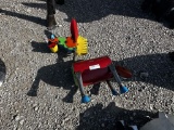 METAL DONKEY YARD DECOR