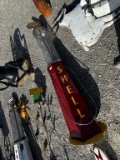 METAL SHELL FUEL PUMP DECOR