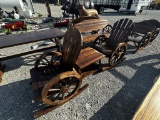WAGON WHEEL ROCKING SET