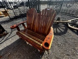 AMISH CEDAR GLIDER BENCH
