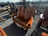 AMISH CEDAR GLIDER BENCH