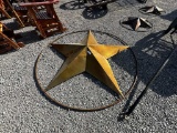METAL 6 FT STAR