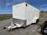 2024 DELCO 6’ X 16’ TANDEM AXLE ENCLOSED TRAILER