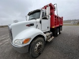 2016 PETERBILT PB337 TANDEM AXLE DUMP TRUCK