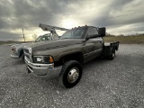 1998 DODGE RAM 3500 LARAMIE SLT FLATBED TRUCK