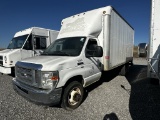 2009 FORD E350 SINGLE AXLE BOX TRUCK