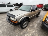 1999 CHEVROLET S10 LS PICKUP TRUCK