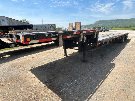 1999 DOONAN 44 DUAL TANDEM AXLE STEP DECK TRAILER