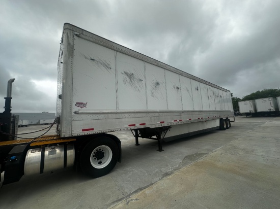 2015 WABASH DURAPLATE TANDEM AXLE VAN TRAILER