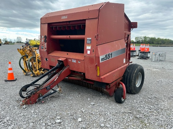 CASE RS551 ROUND BALER