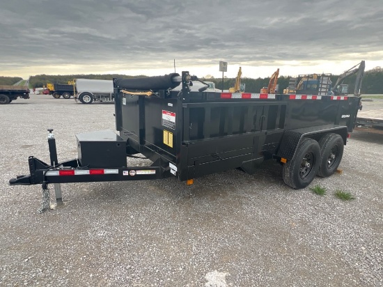 2024 TRIPLE CROWN 7’ X 14’ DUMP TRAILER