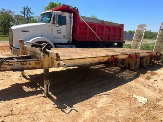 2006 BETTER BUILT PINTLE HITCH TAG TRAILER
