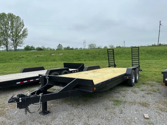 20’ X 7’ TANDEM AXLE TRAILER