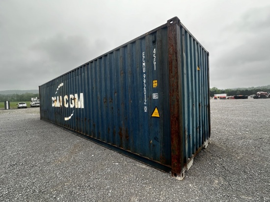 40’ HIGH CUBE SHIPPING CONTAINER