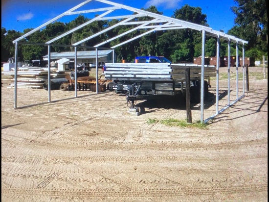 26' X 24' X 9' METAL BUILDING