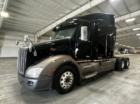 2019 PETERBILT 579 TANDEM AXLE TRUCK TRACTOR