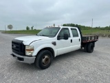 2010 FORD F350 XL FLATBED TRUCK