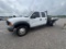 2005 FORD F550 FLATBED TRUCK