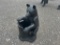 CUB WITH LOG STATUE