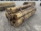 BUNDLE OF (24) WOODEN POSTS