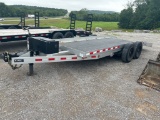 2022 SILVER POINT 19' KNEELING AXLE TRAILER