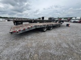 1980 MILLER 0TGH 830 TANDEM AXLE HYD TILT TRAILER