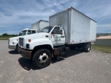 2001 GMC C7500 20’ SINGLE AXLE BOX TRUCK
