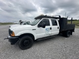 2001 FORD F550 UTILITY TRUCK