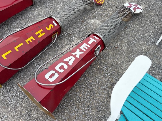 VINATGE TEXACO GAS PUMP DECOR