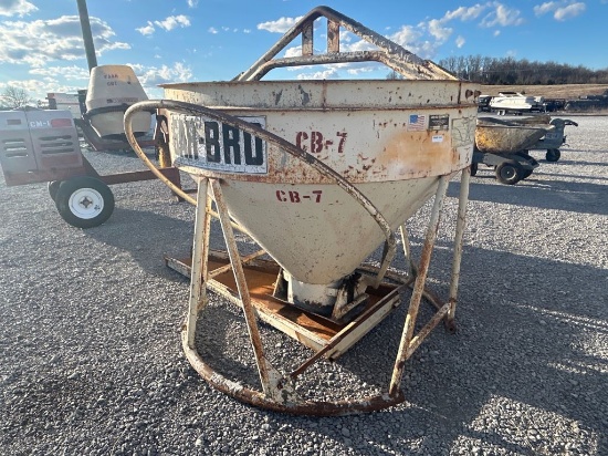 GAR-BRO EQUIPMENT CONCRETE BUCKET