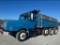 1992 WHITE GMC WG TRI AXLE DUMP TRUCK